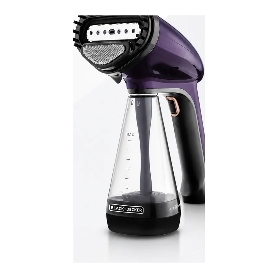 مكواة بخار محمولة BLACK+DECKER موديل HST1500-B5